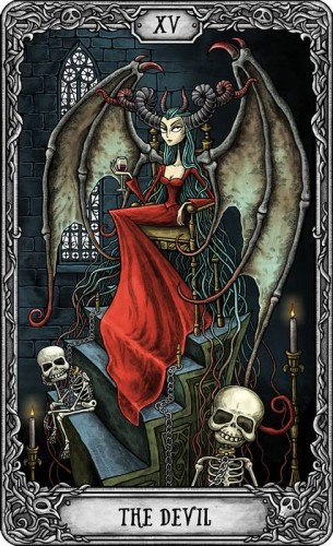 The Dark Mansion Tarot Large Version 14cm