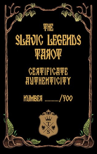The Slavic Legends Tarot - LIMITED EDITION Size 14cm
