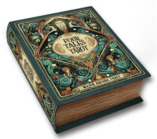 Four Tales Tarot - 12cm black edges